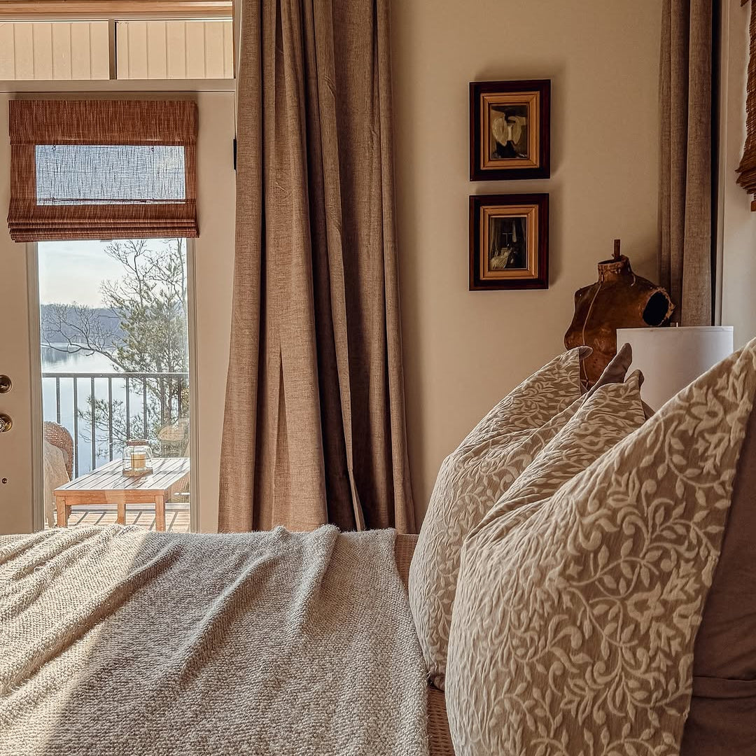 Panda Woven Bamboo Blinds & Shade | Walnut