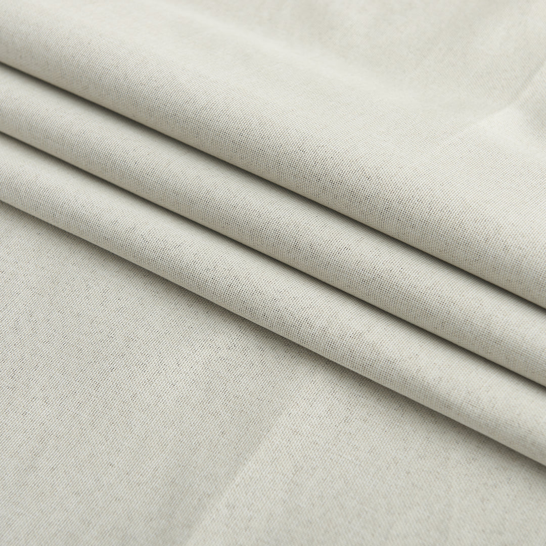 Haven Blackout Yarn-Dyed Faux Linen Curtains & Drapes Pleated