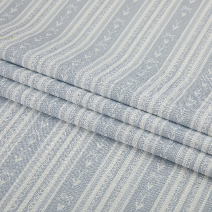 Sara Hayden Pattern Linen Blend Roman Blinds & Shades| Plain Fold