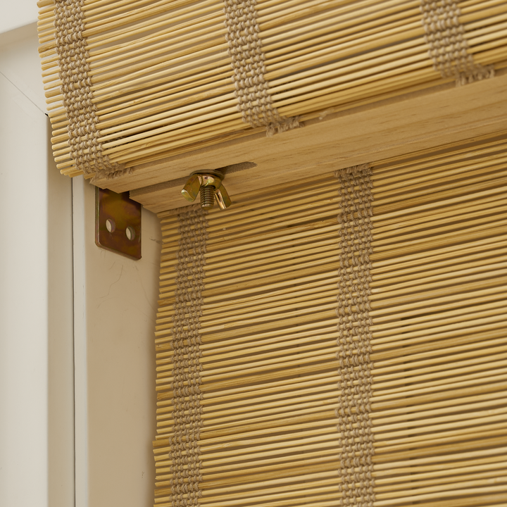 Tina Woven Bamboo Shade| Sunlit Ochre