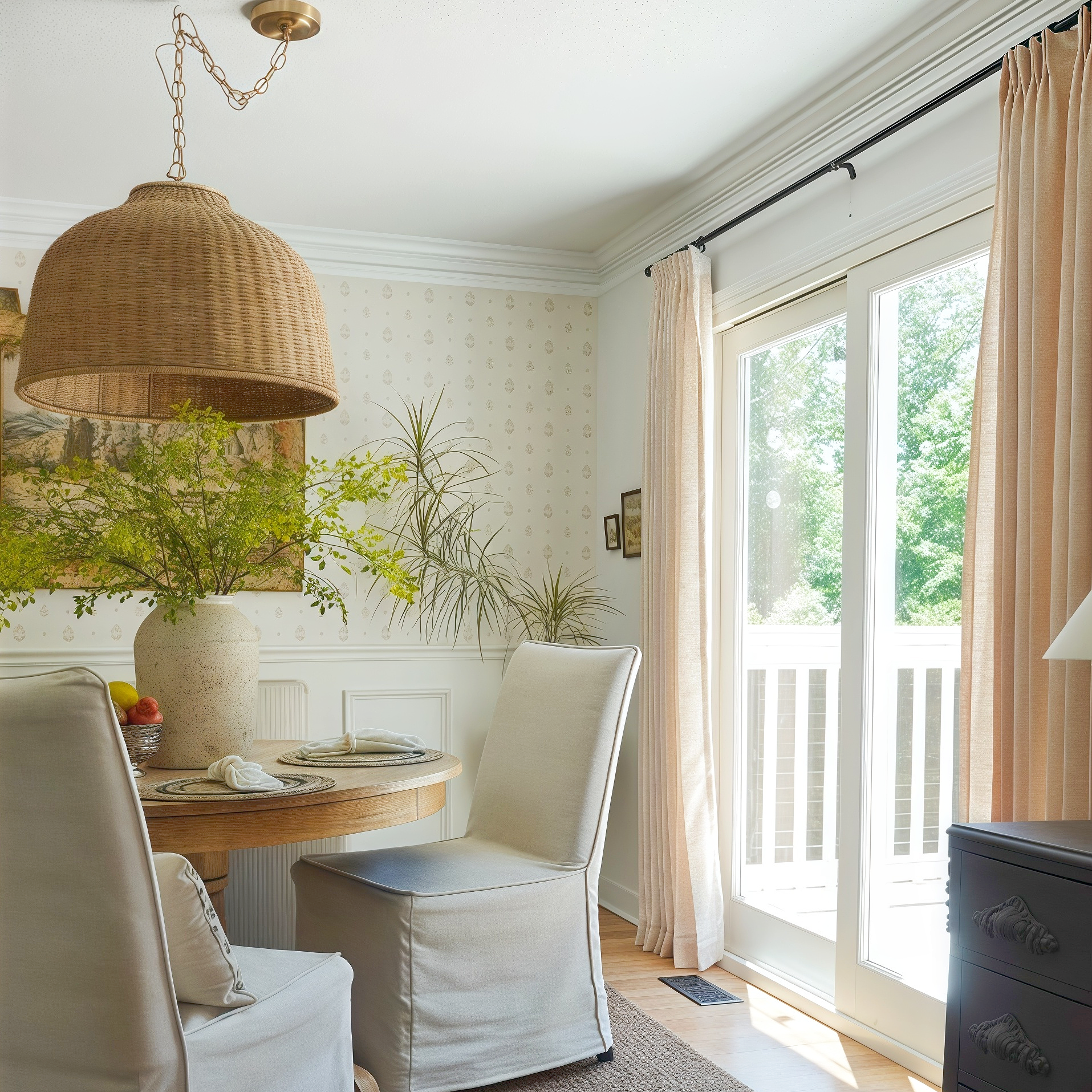 Lia Linen Curtains & Drapes Pleated|Sand Beige