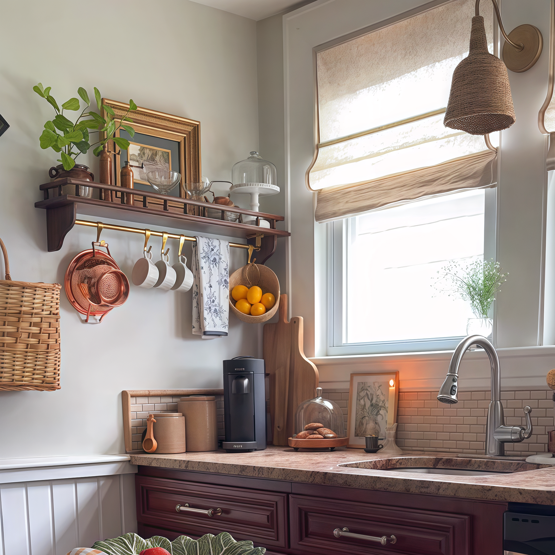 Belgian Linen Flax Roman Blinds & Shades
