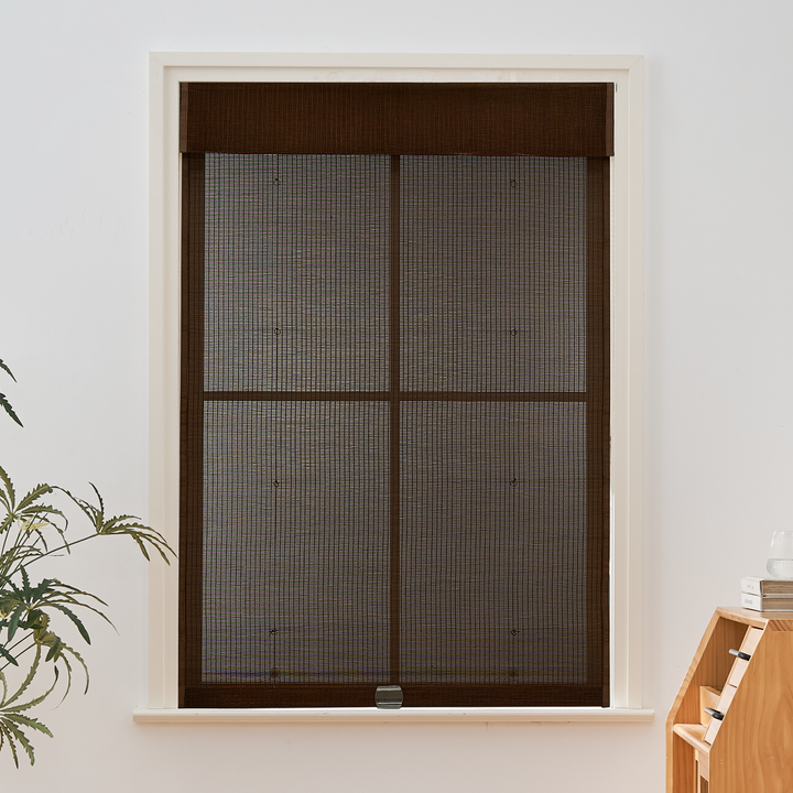 Tina Woven Bamboo Shade| Rufous