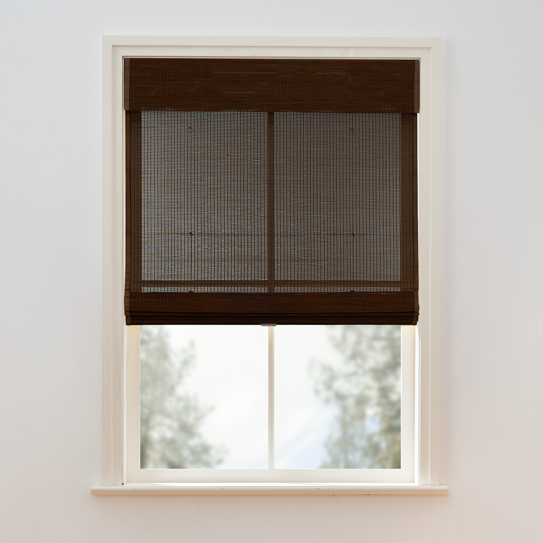 Tina Woven Bamboo Shade| Rufous