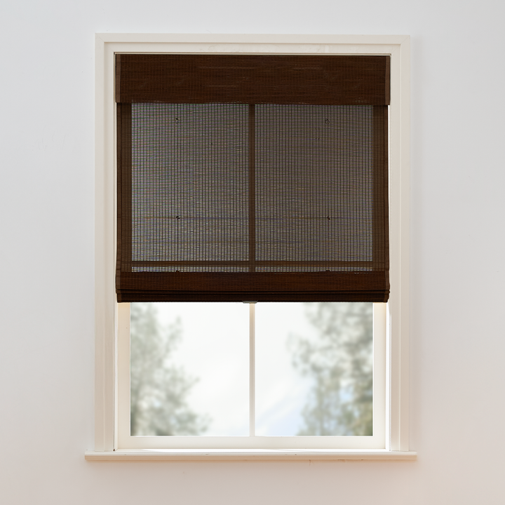 Tina Woven Bamboo Shade| Rufous