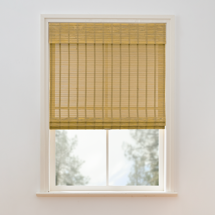 Tina Woven Bamboo Shade| Sunlit Ochre