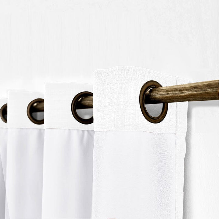 Lia Linen Curtains & Drapes Grommet