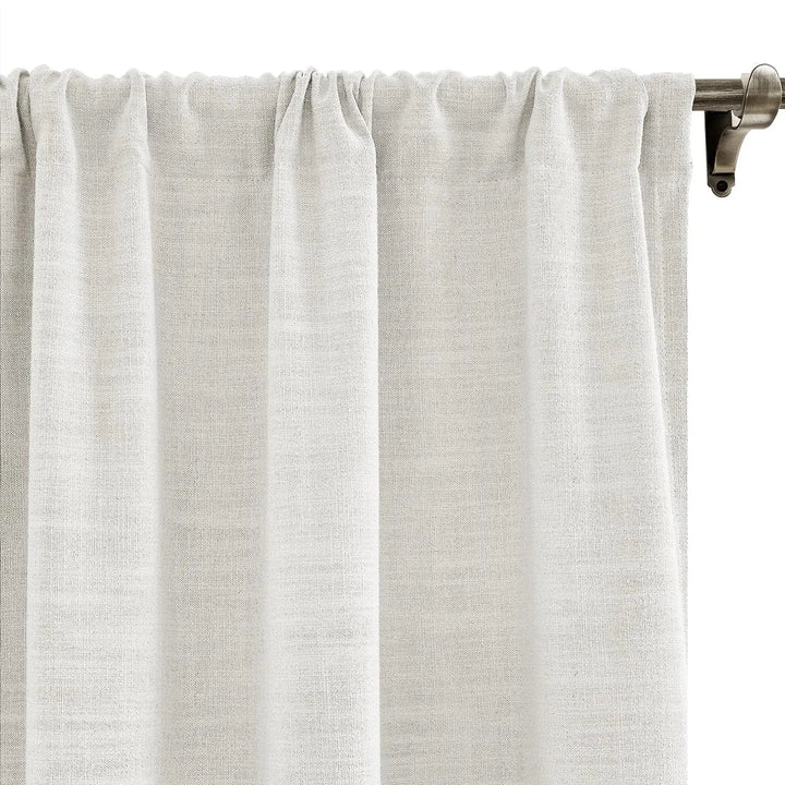 Lia Linen Curtains & Drapes Soft Top