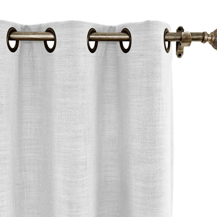 Lia Linen Curtains & Drapes Grommet