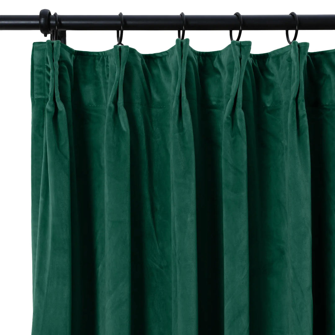 Birkin Velvet Curtains & Drapes Pleated