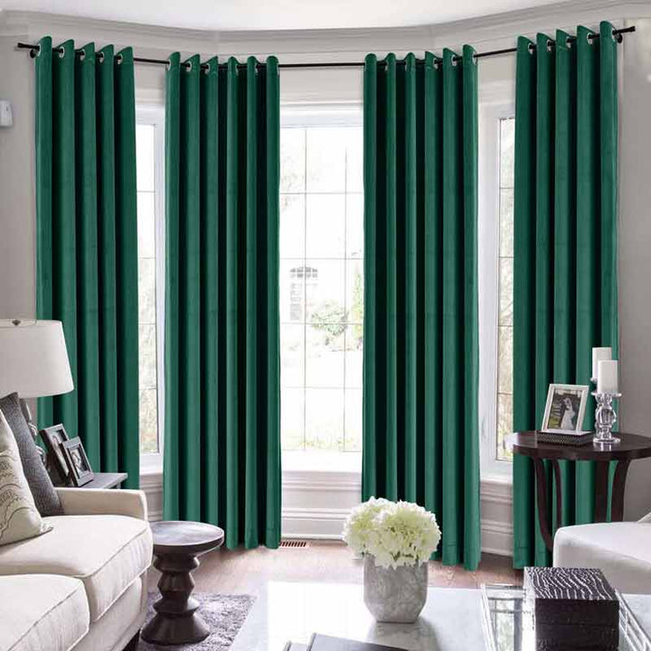 Birkin Velvet Curtains & Drapes Grommet