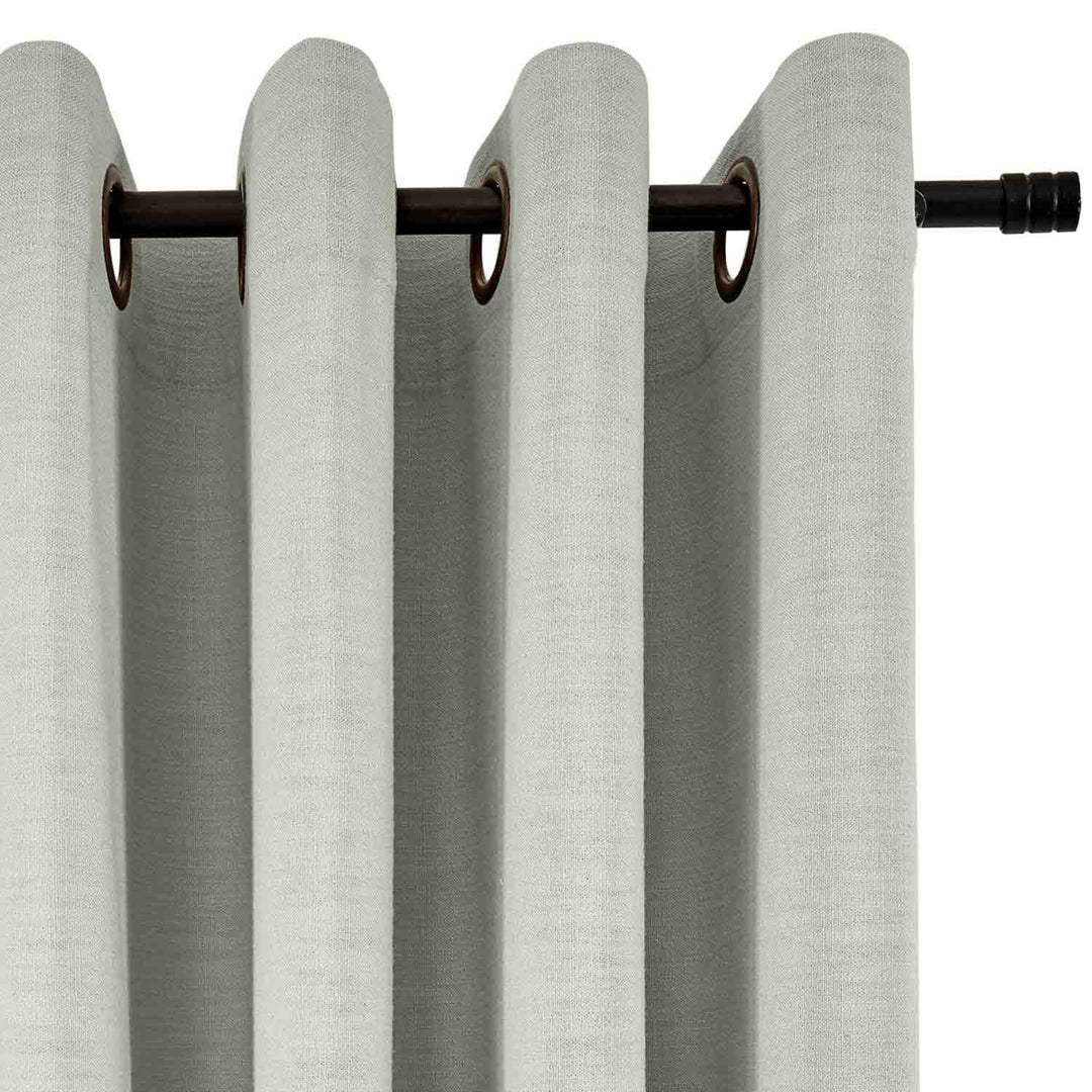 Lindy  Cotton Blend Curtains & Drapes Grommet