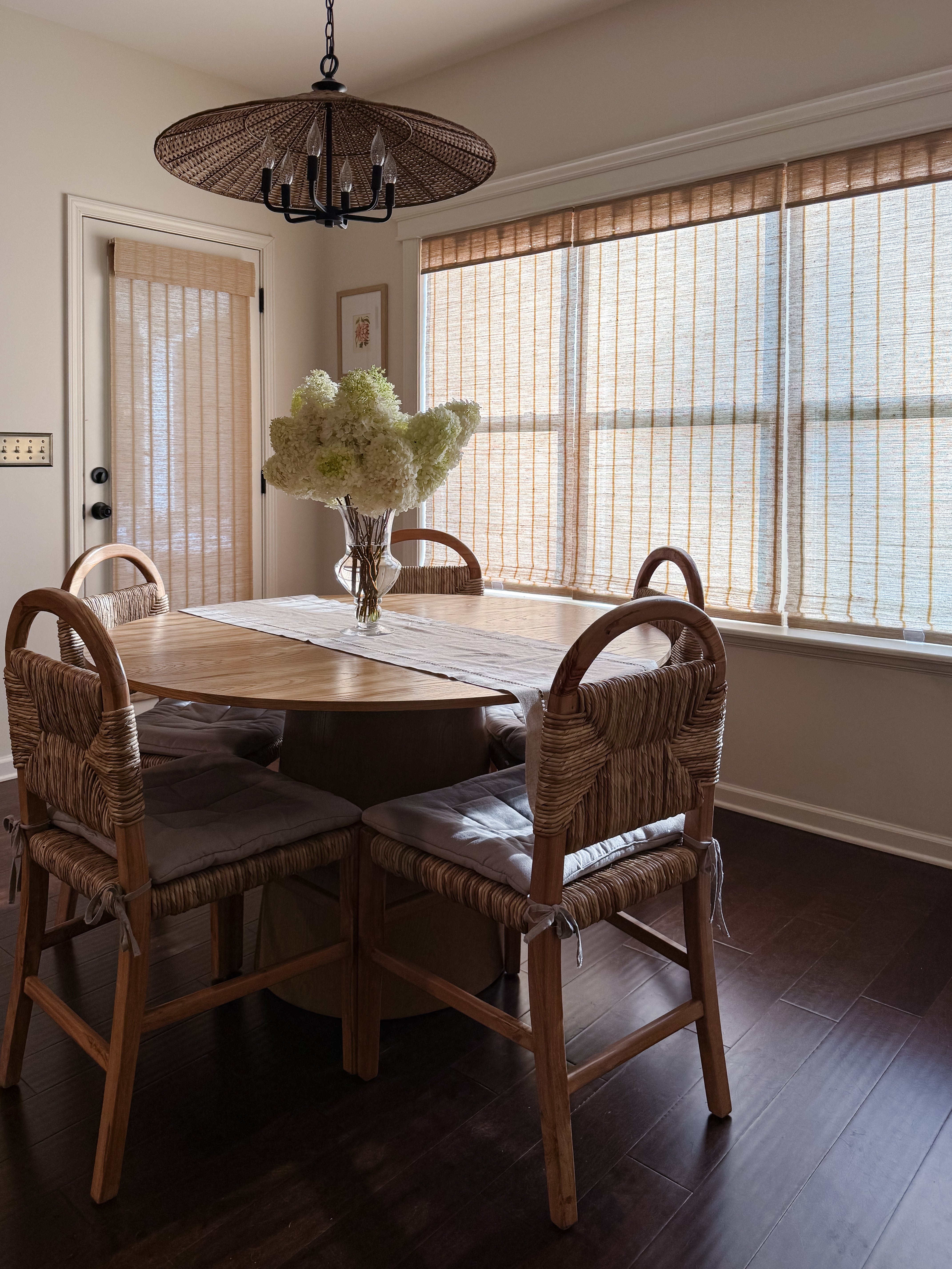 Cora Woven Bamboo Blinds & Shade | Oak