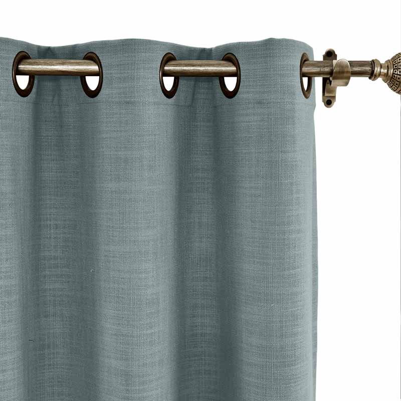 Lia Linen Curtains & Drapes Grommet