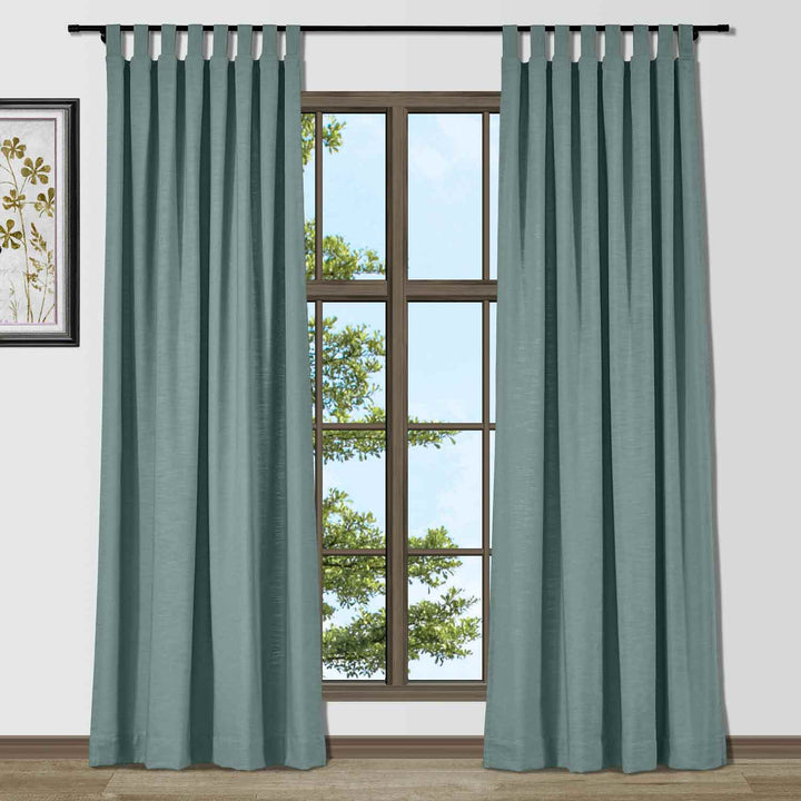 Lindy Cotton Blend Curtains & Drapes Soft Top