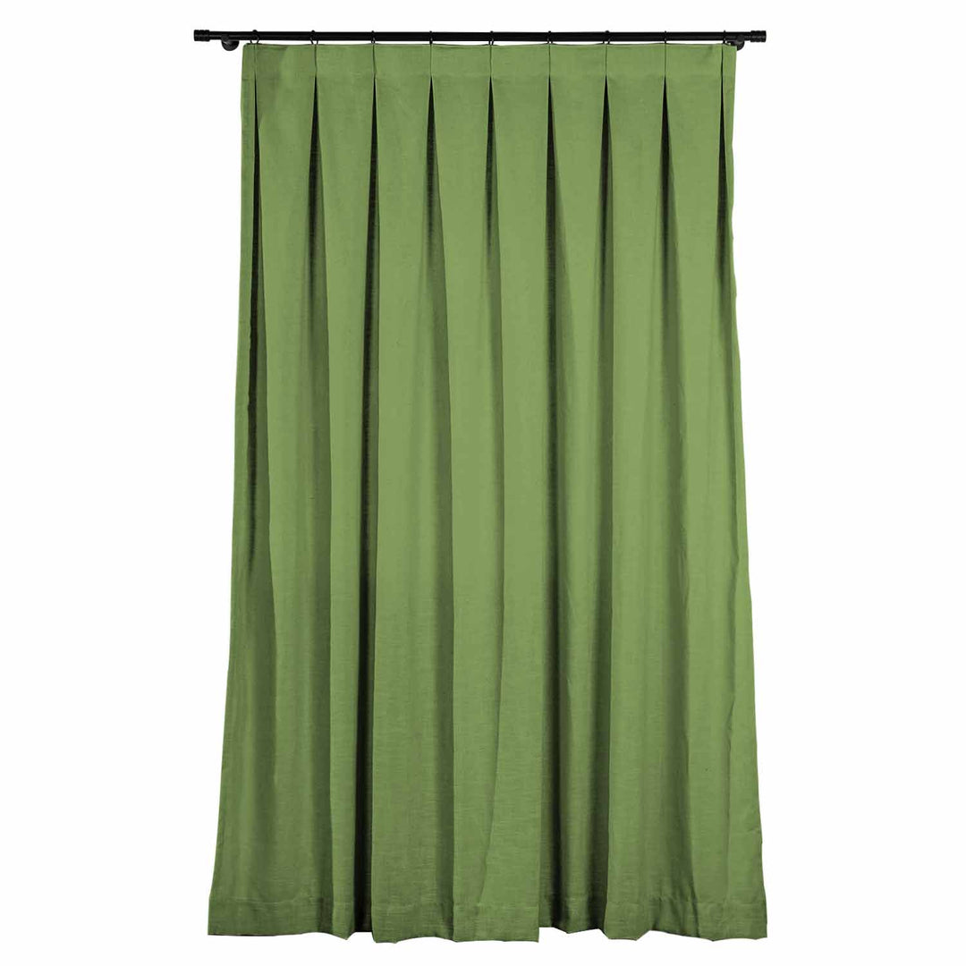 Lia Linen Curtains & Drapes Pleated