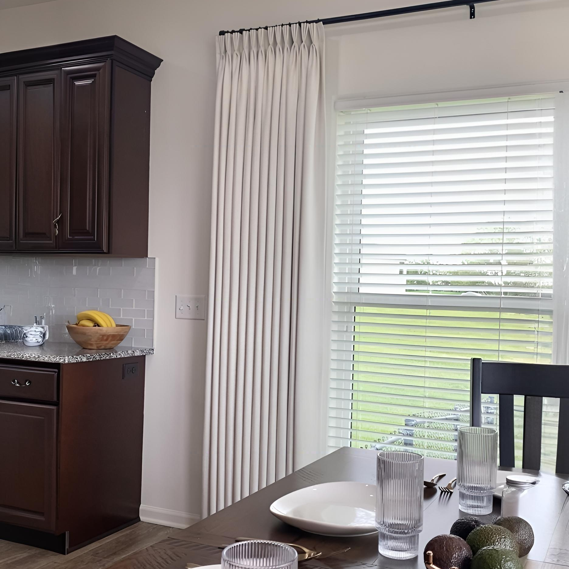 Sia Linen Curtains & Drapes French Pleated