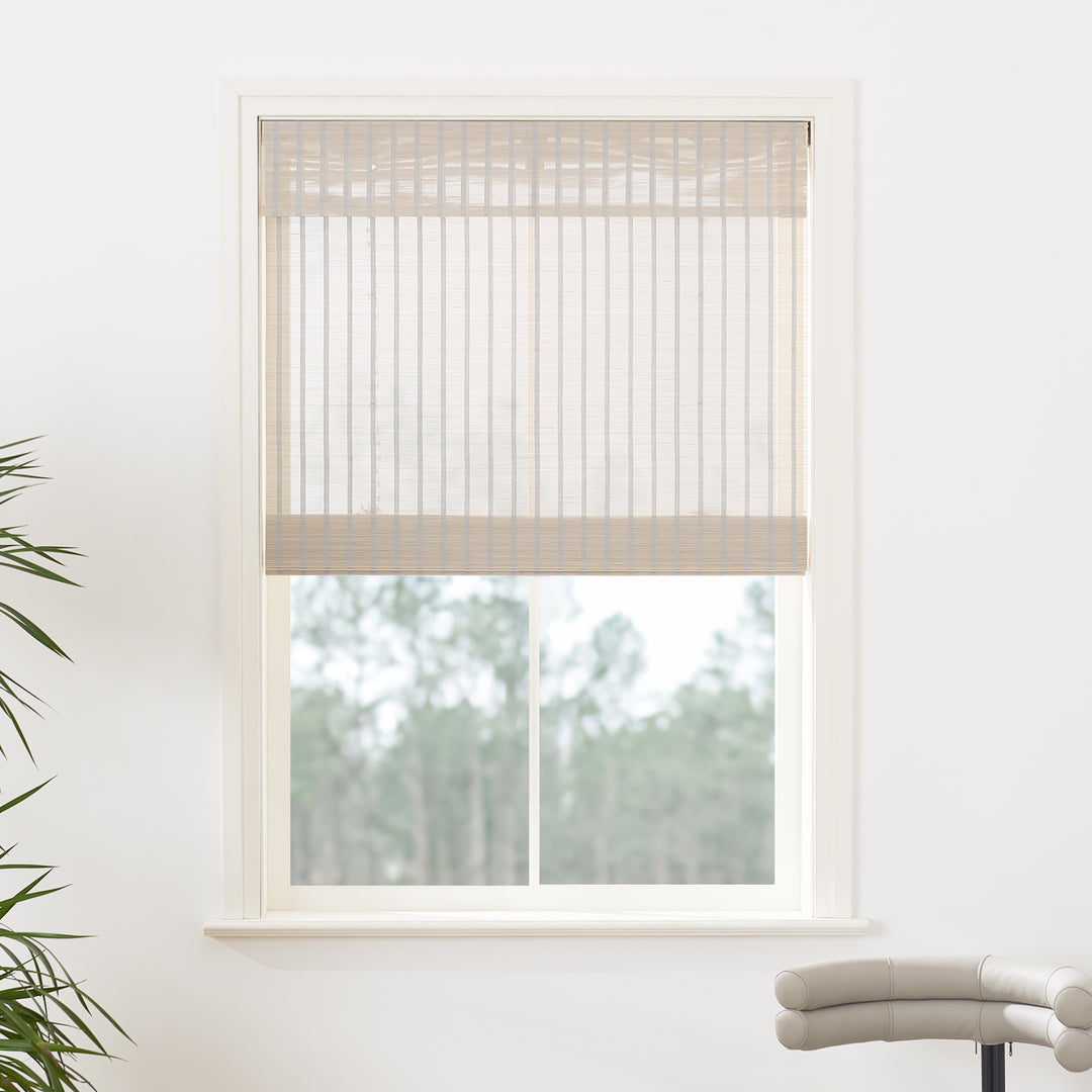 Panda Woven Bamboo Blinds & Shade|Natural Beige