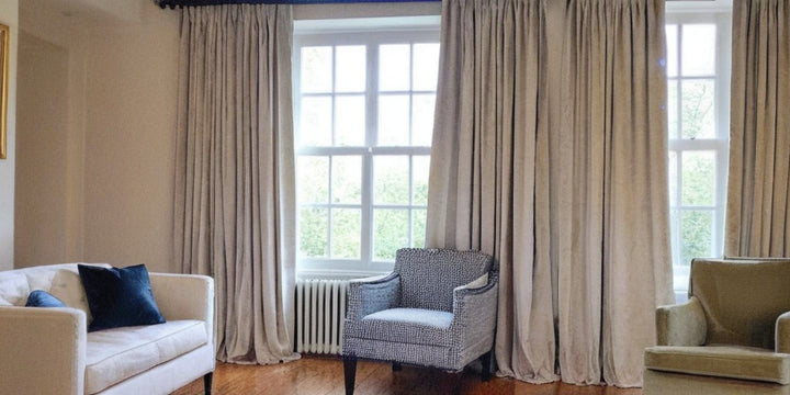 Birkin Velvet Curtains & Drapes Soft Top