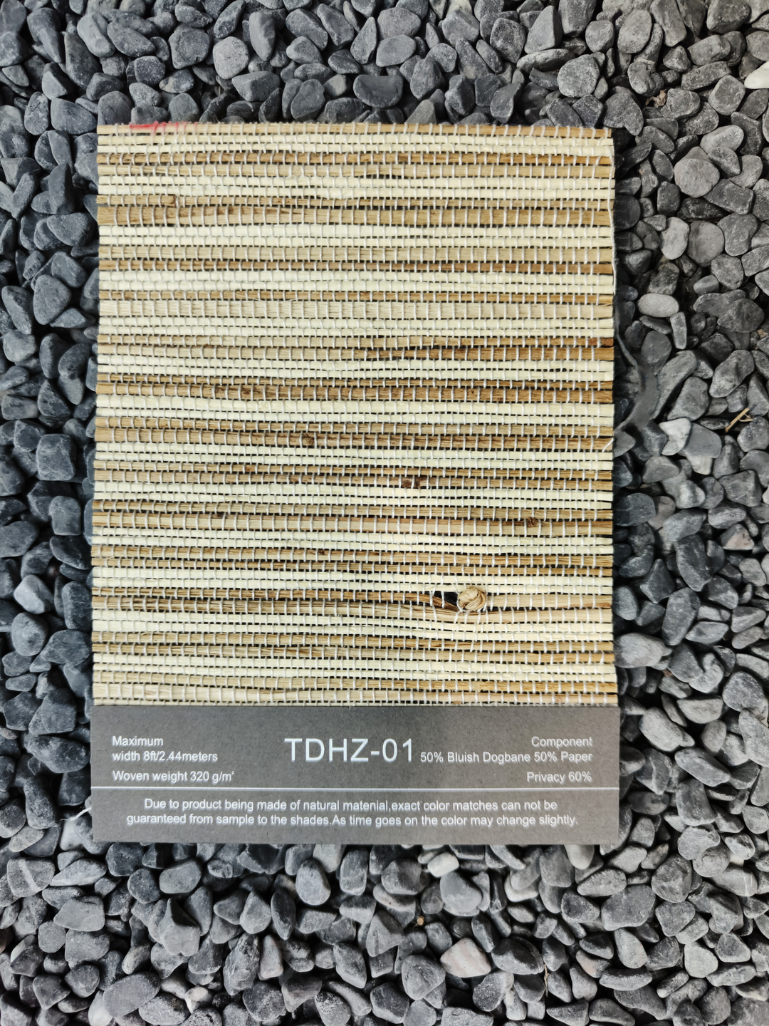 Tailor Woven Bamboo Blinds & Shade | Beige Brown