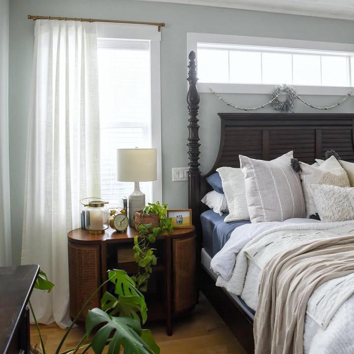 Kay  Linen Curtains & Drapes Pleated