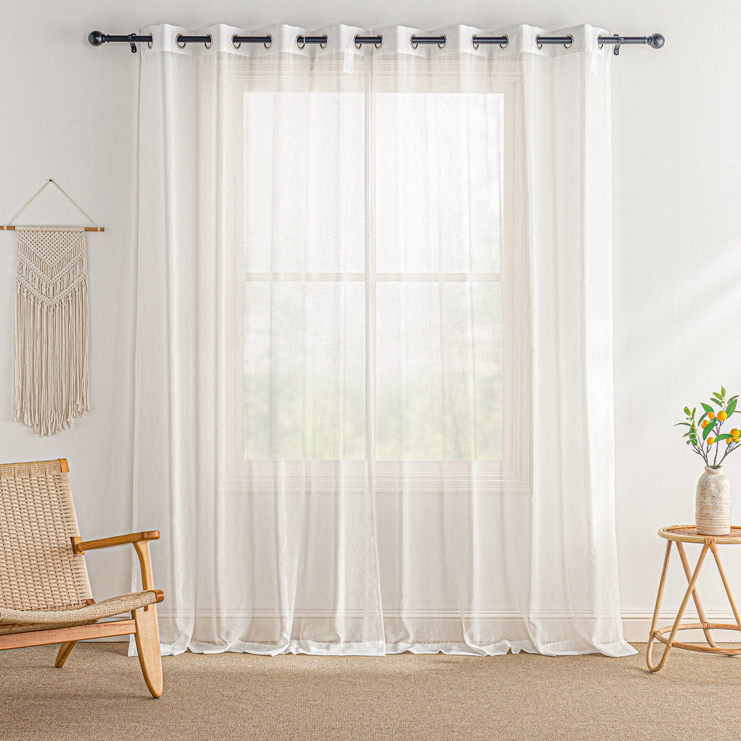 Fost Sheer Curtains & Drapes Grommet