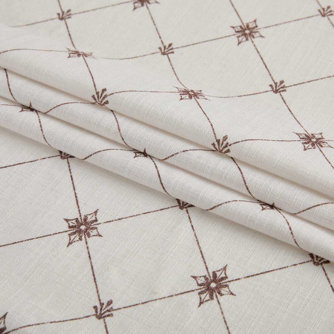 Sara Hayden Pattern Linen Blend Roman Blinds & Shades