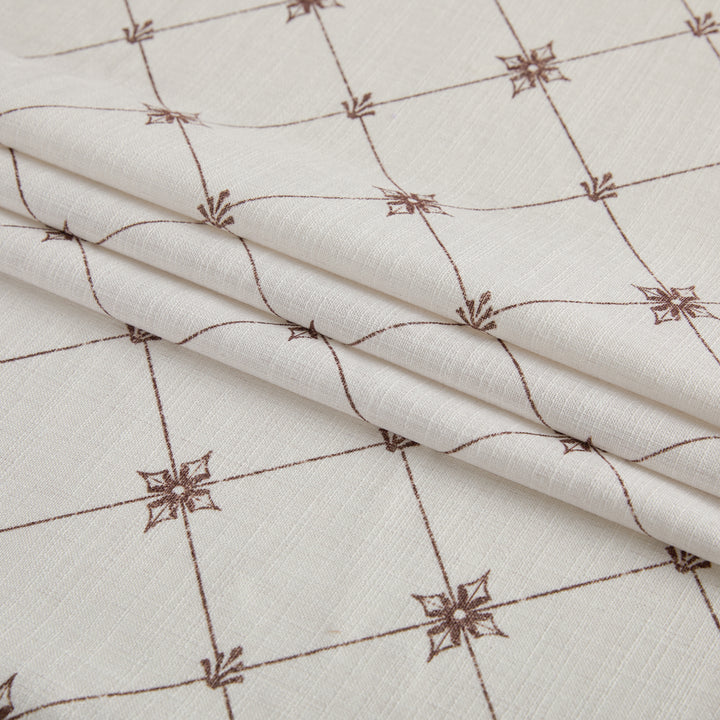 Sara Hayden Pattern Linen Blend Roman Blinds & Shades