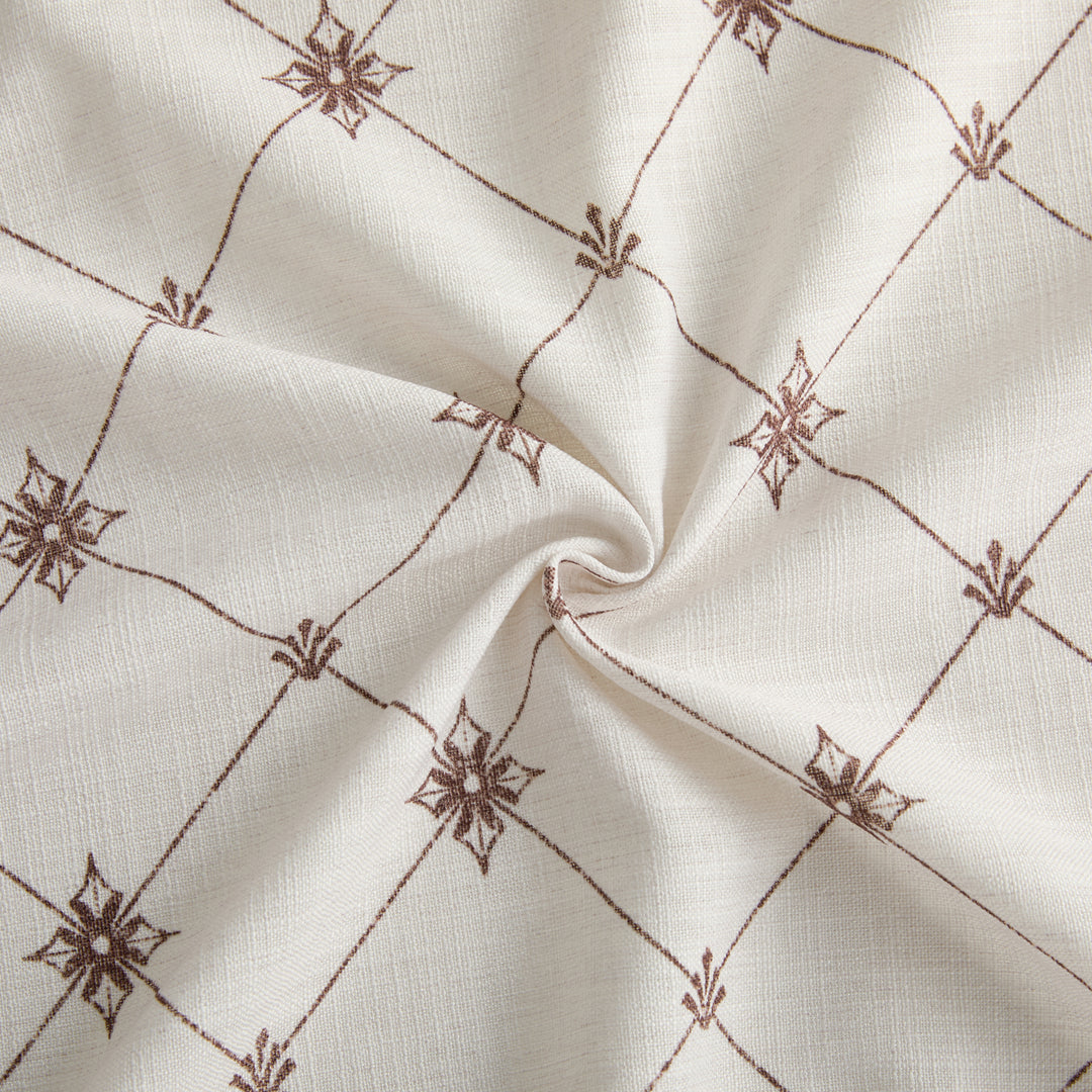Sara Hayden Pattern Linen Blend Roman Blinds & Shades