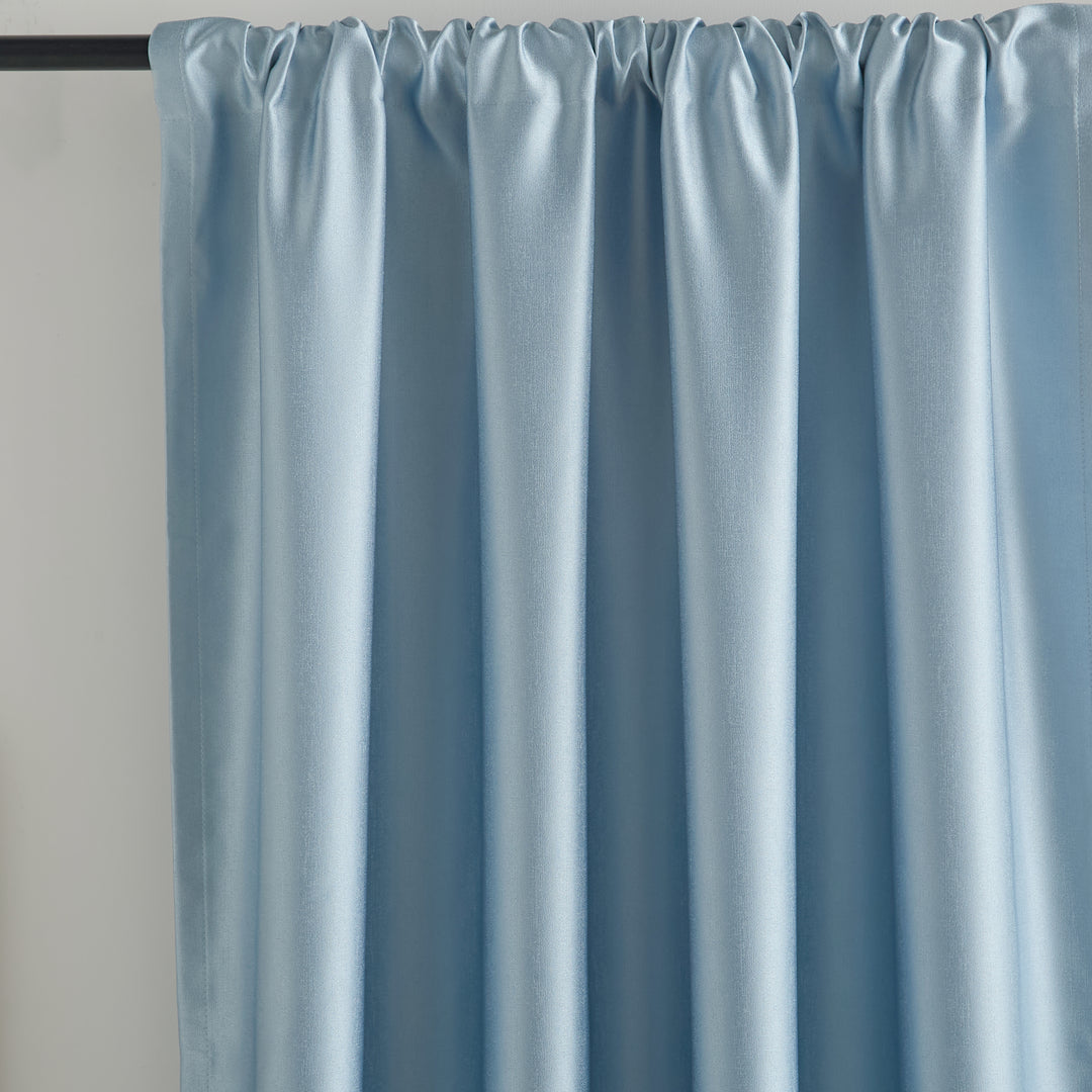 Luster Silk Blend Curtains & Drapes Soft Top