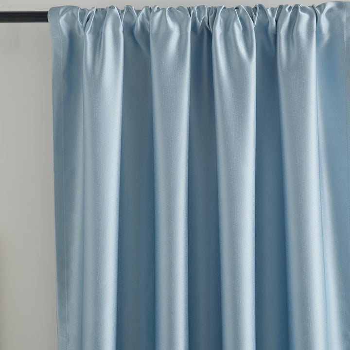 Luster Silk Blend Curtains & Drapes Soft Top