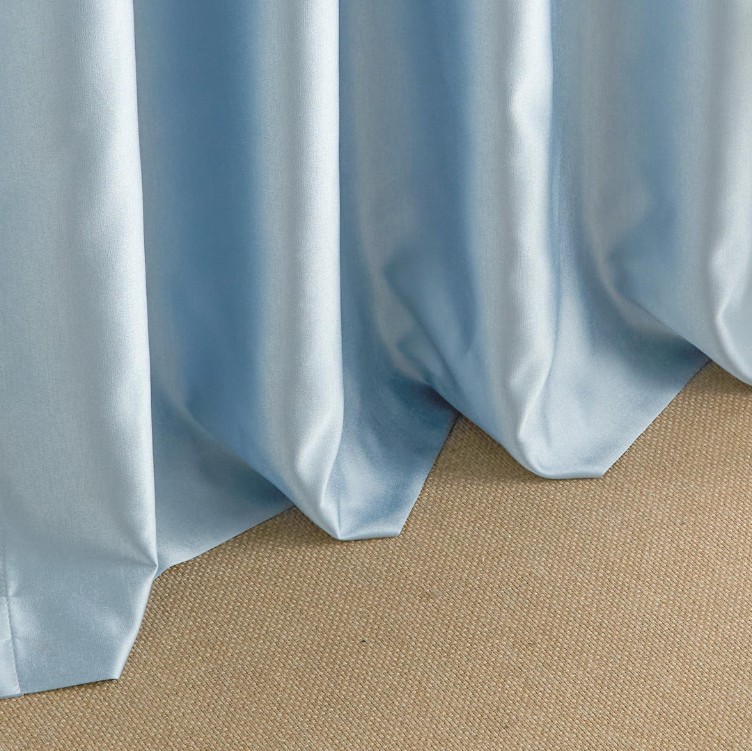 Luster Silk Blend Curtains & Drapes Soft Top