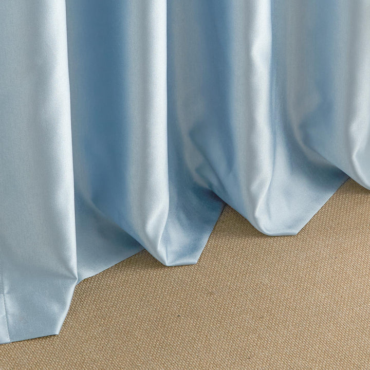 Luster Silk Blend Curtains & Drapes Soft Top