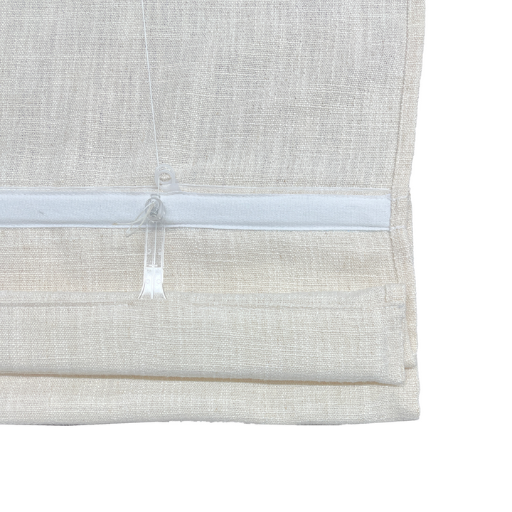 Kay Linen Roman Blinds & Shades | Plain Fold