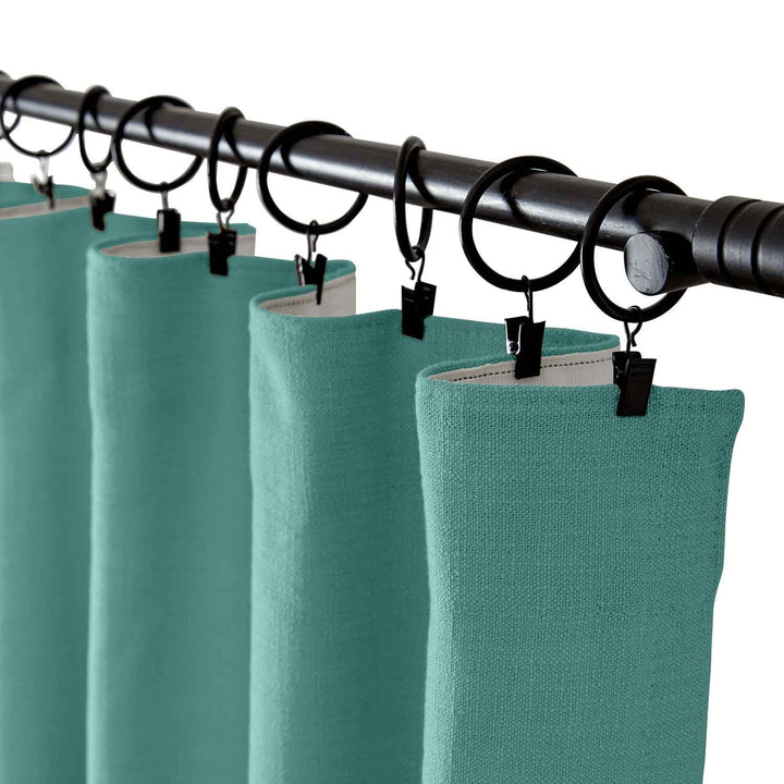 Lindy Cotton Blend Curtains & Drapes Soft Top