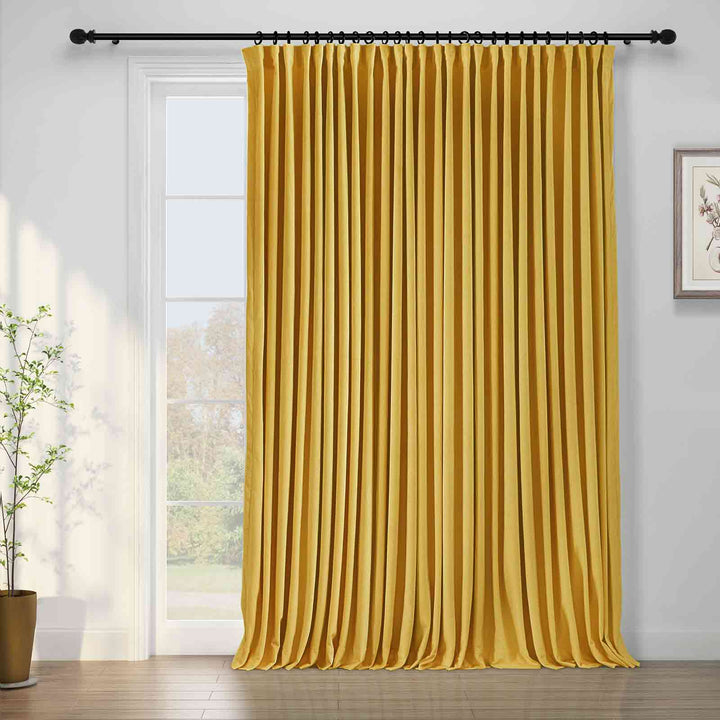 Birkin Velvet Curtains & Drapes French Pleated