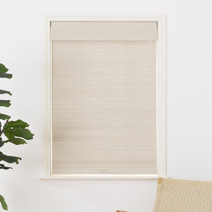 Panda Woven Bamboo Blinds & Shade|Bone White