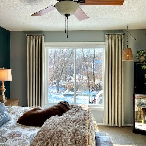 Sia Linen Curtains & Drapes Pleated