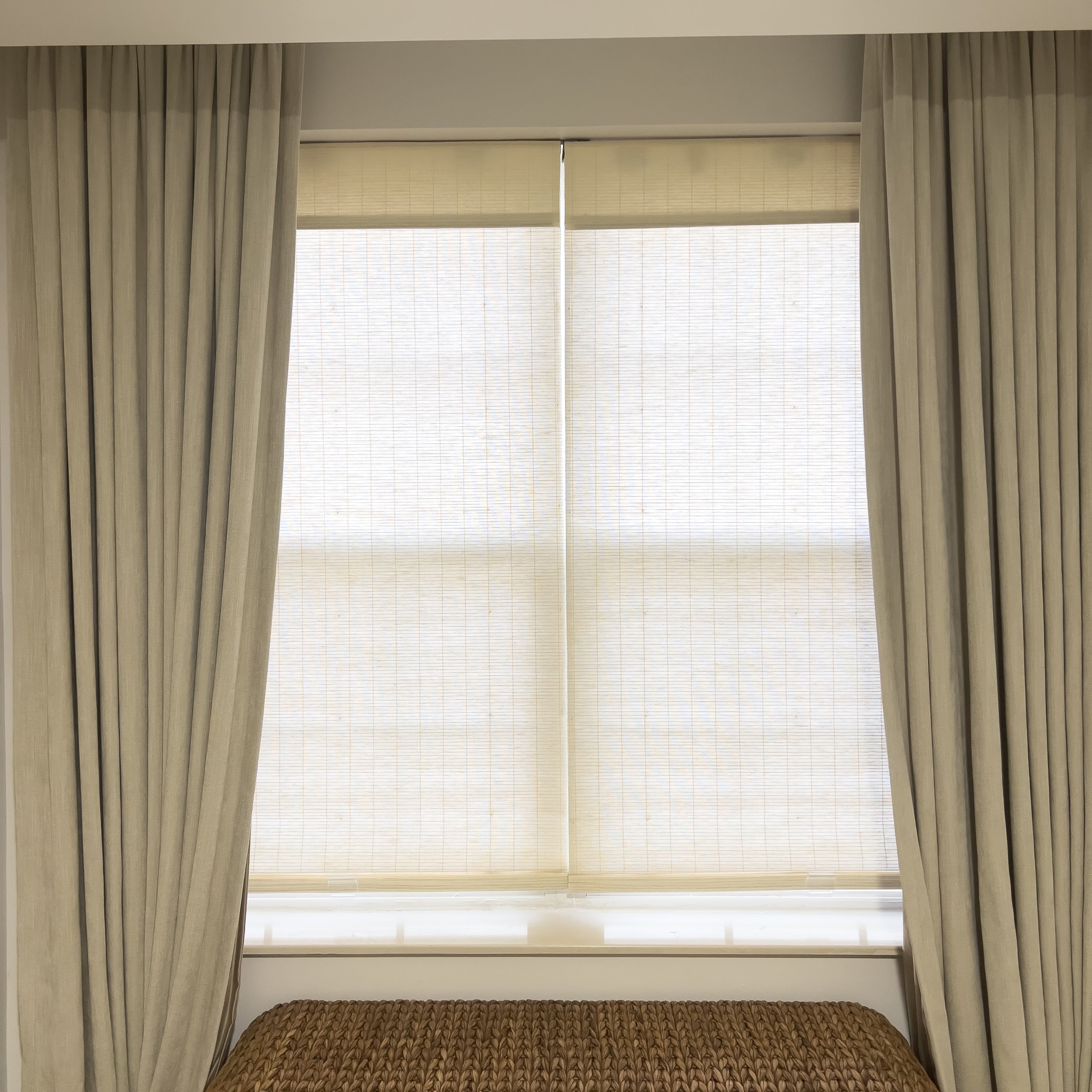 Tailor Woven Bamboo Shade | Cream