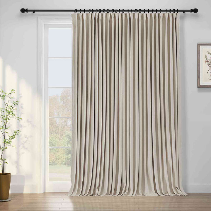 Birkin Velvet Curtains & Drapes French Pleated