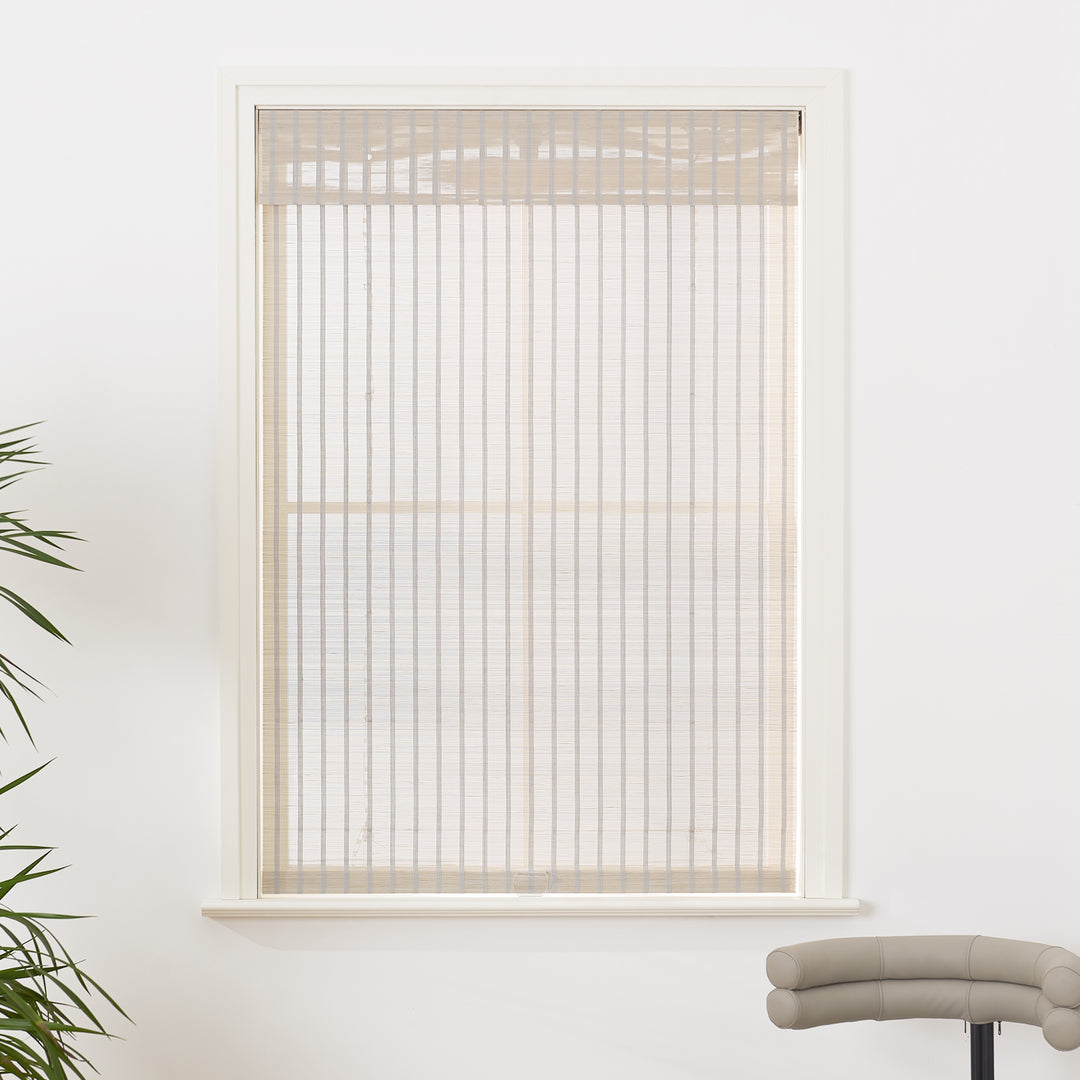 Panda Woven Bamboo Blinds & Shade|Natural Beige