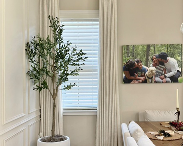 Lia Linen Curtains & Drapes Pleated