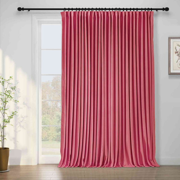 Birkin Velvet Curtains & Drapes French Pleated