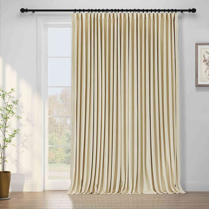 Birkin Velvet Curtains & Drapes French Pleated