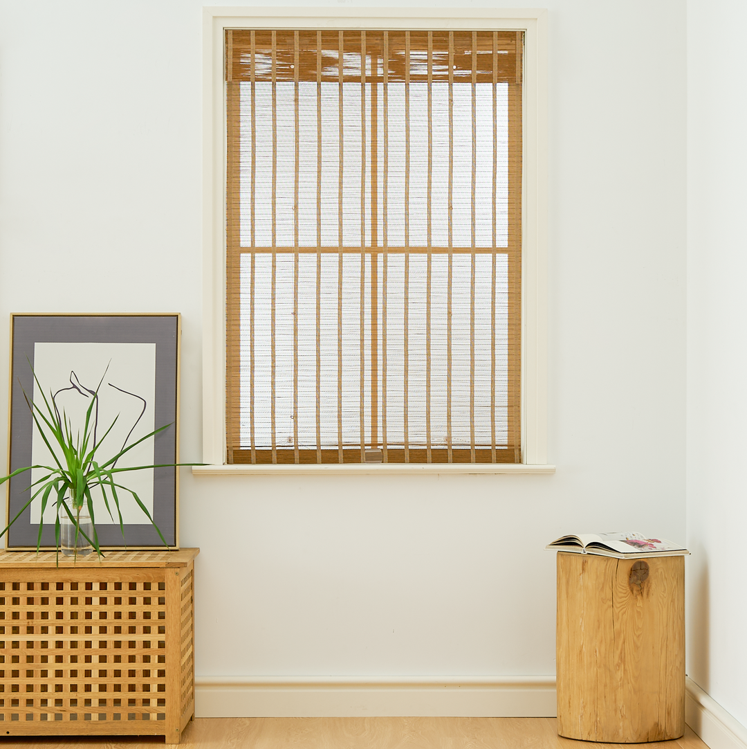 Cora Woven Bamboo Shade| Amber