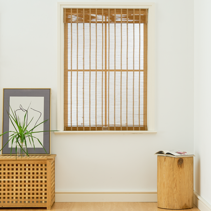 Cora Woven Bamboo Shade| Amber