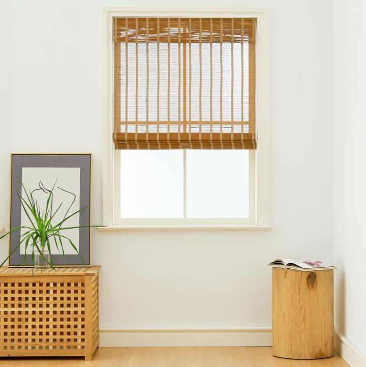 Cora Woven Bamboo Shade| Amber