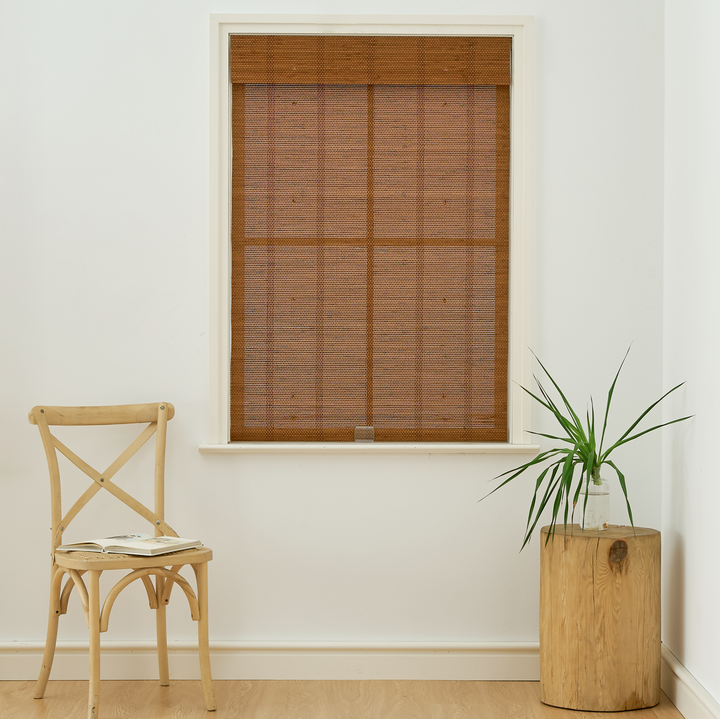 Cora Woven Bamboo Shade| Chestnut