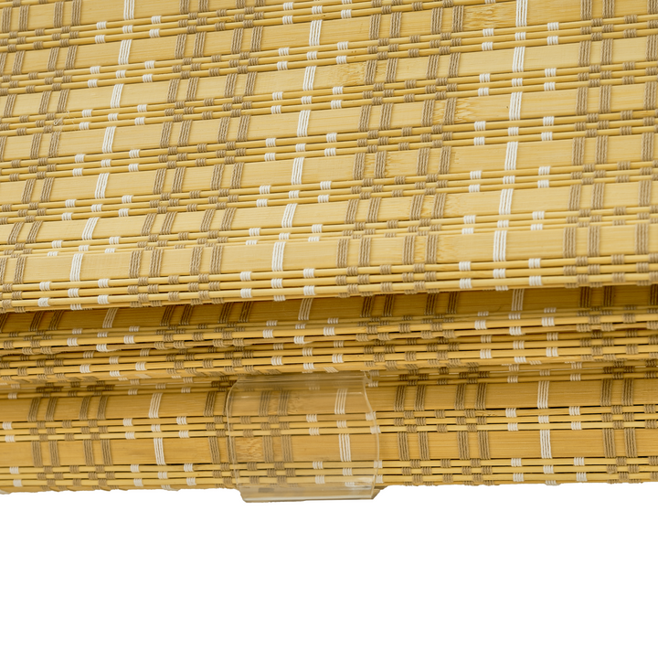 Cora Woven Bamboo Shade| Golden Ochre