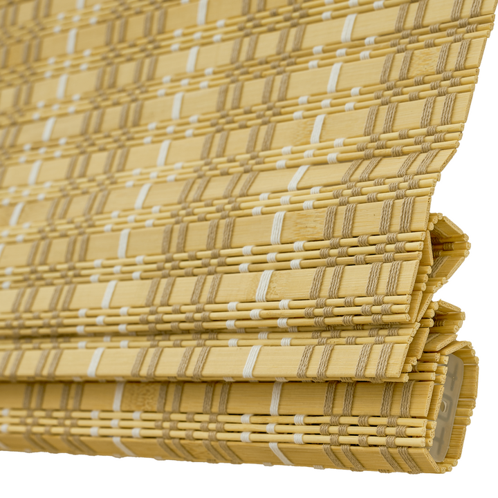 Cora Woven Bamboo Shade| Golden Ochre